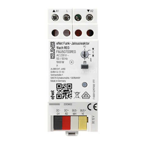 Jung FM J 50700 REG User manual Jung FM J 50700 REG User manual