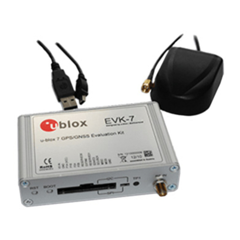 Ublox EVK-7 User manual