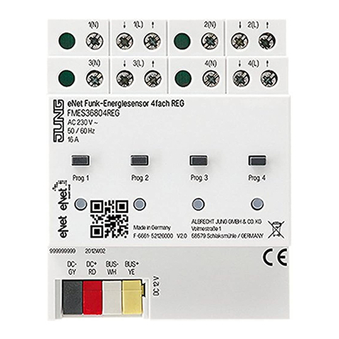 Jung FM ES 36804 REG operating instructions