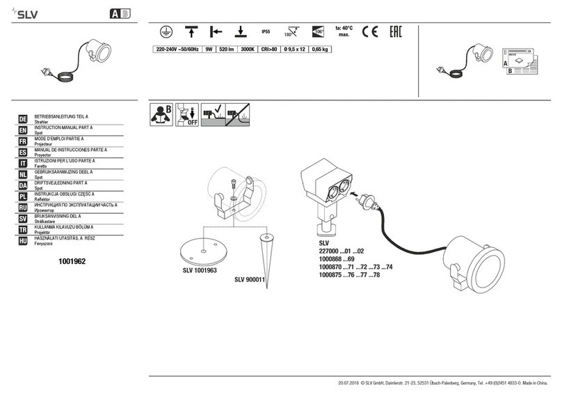 SLV NAUTILUS SPIKE instruction manual