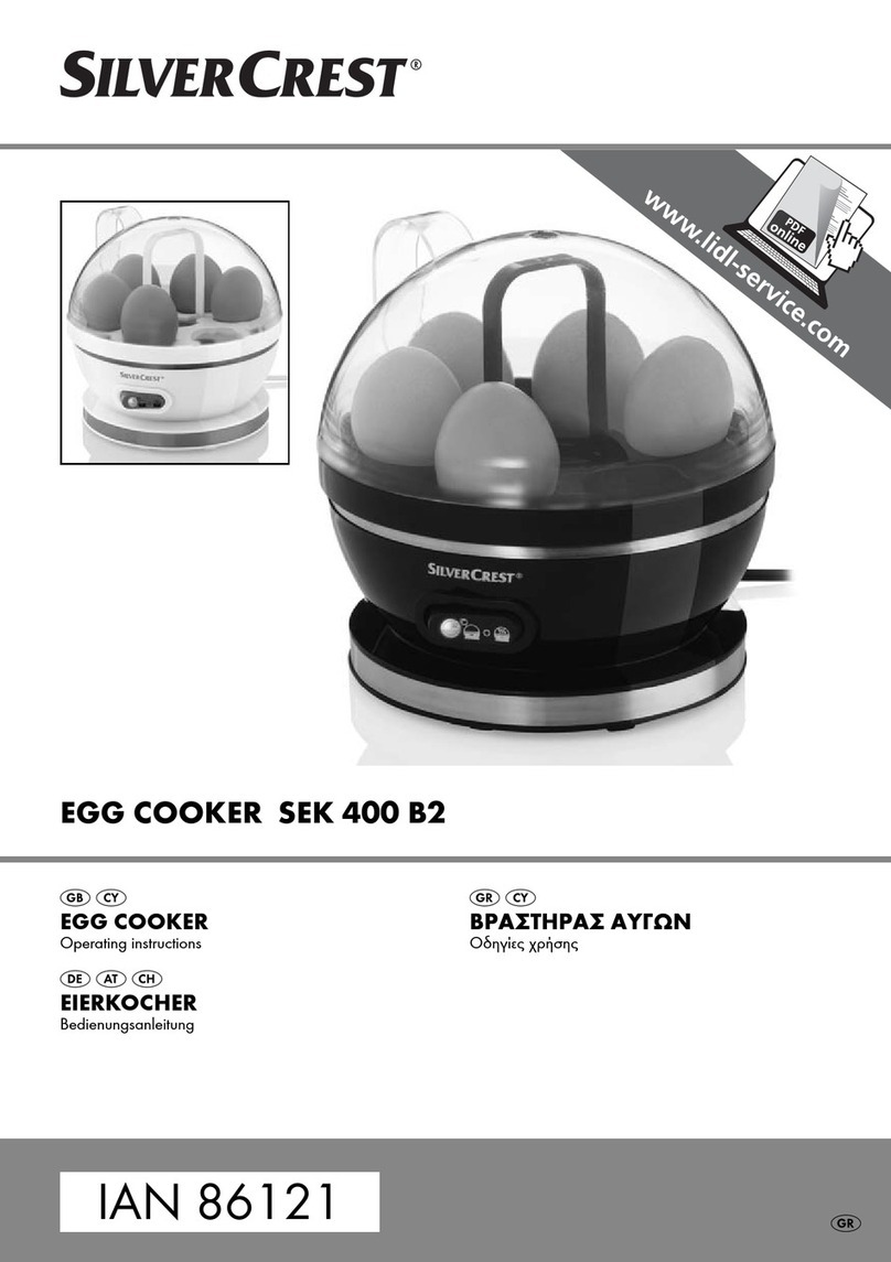 SilverCloud SEK 400 B2 operating instructions