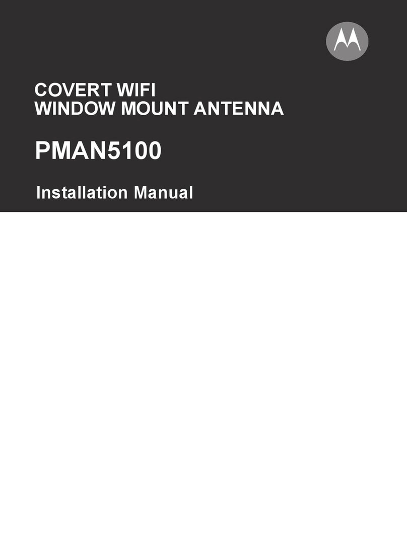 Motorola PMAN5100 User manual