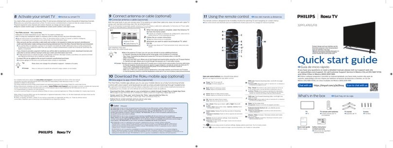 Philips 32PFL4765/F8 User manual