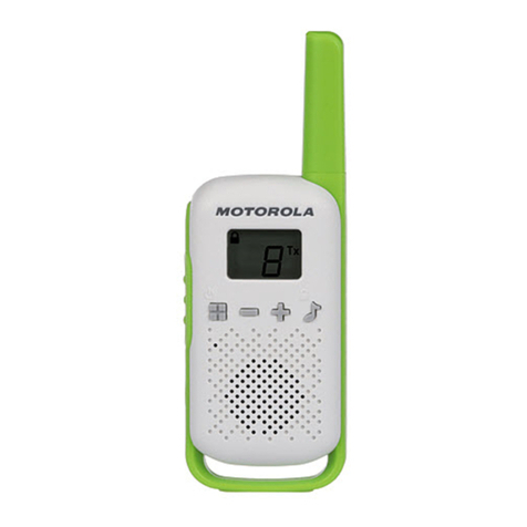 Motorola solutions Talkabout T42 User manual