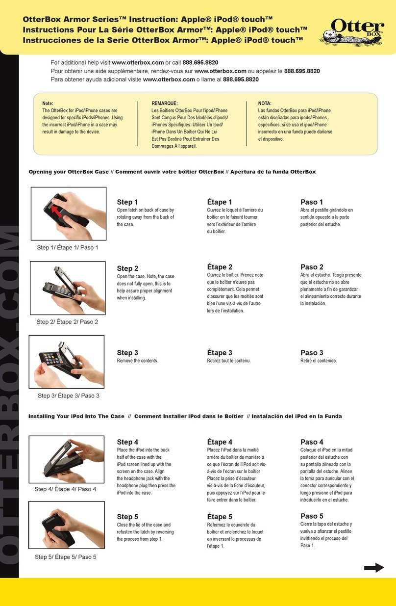 OtterBox Armor Series Instruction