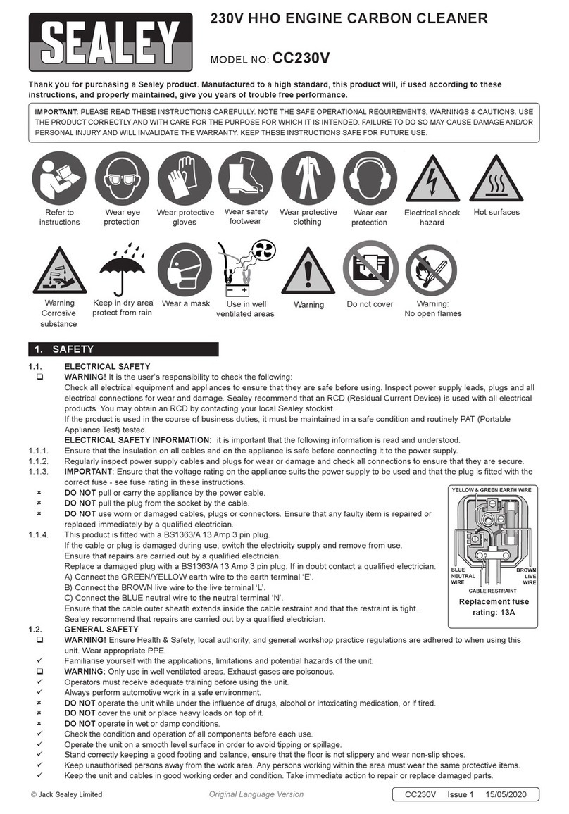 Sealey CC230V instructions