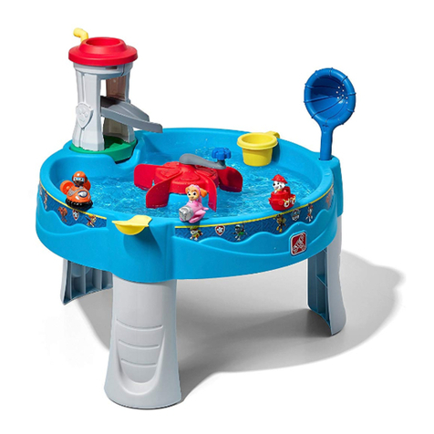 Step 2 Paw Patrol Water Table 7794 User manual