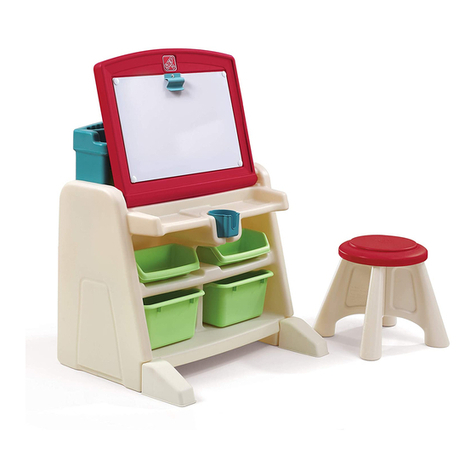 Step 2 FLIP & DOODLE EASEL DESK 8365 User manual
