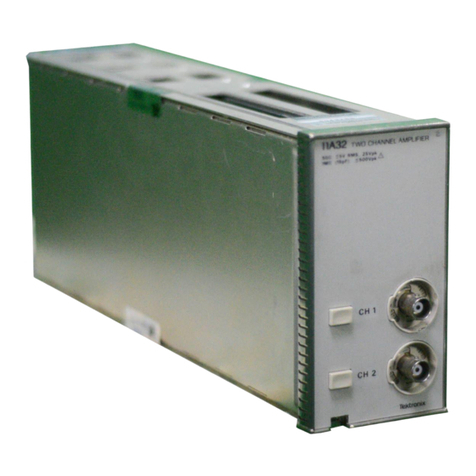 Tektronix 11A32 User manual