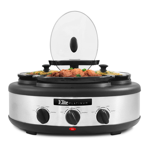 Maxi-matic Elite Platinum MSTB-305 instruction manual