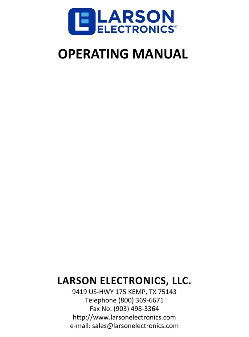 Larson Electronics EPV-PN-2G-SS-8V operating manual