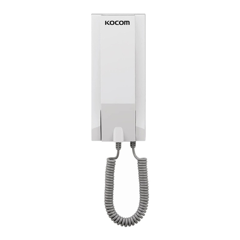 KOCOM KIP-300 User manual