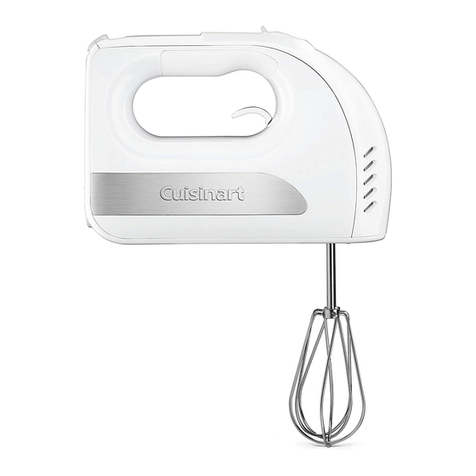 Cuisinart Power Advantage HM-6 Series Service manual