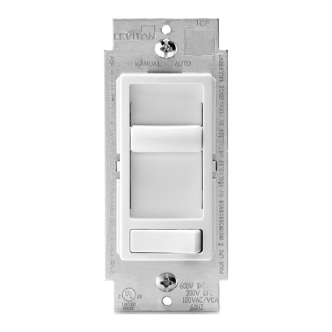 Leviton DECORA 661F Series User manual