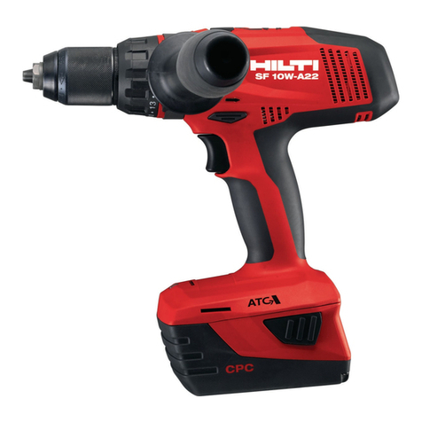 Hilti SF 10W-A22 User manual