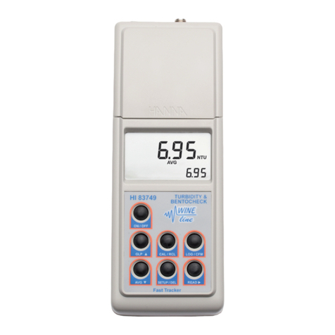 Hanna Instruments HI 83749 User manual Hanna Instruments HI 83749 User manual