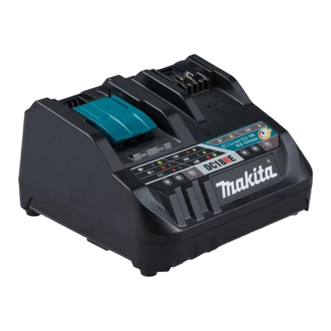 Makita DC18RE User manual