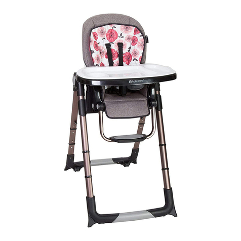 Baby Trend HC57 B Series instruction manual