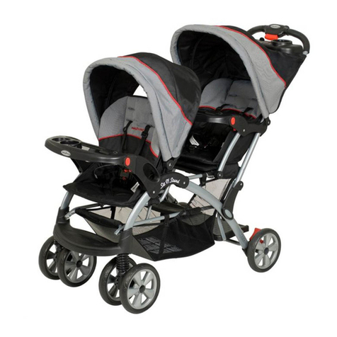 Baby Trend Sit-N-Stand Elite SS76 B Series User manual