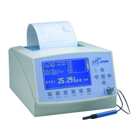 OPTIKON BIOLINE Installation and operating manual