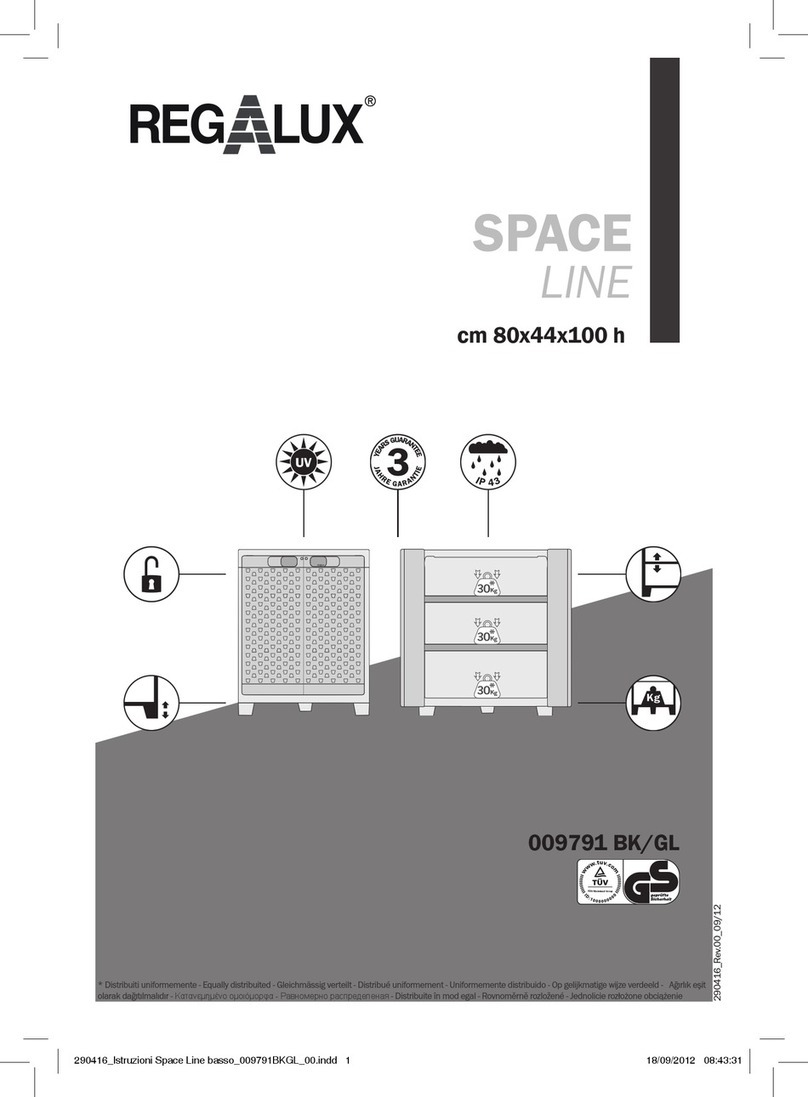 REGALUX SPACE LINE manual