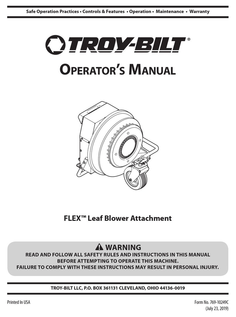 Troy-Bilt FLEX 23AACAAX766 User manual