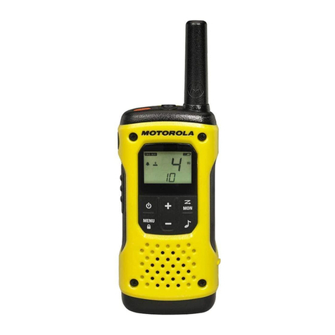 Motorola TALKABOUT T92 User manual