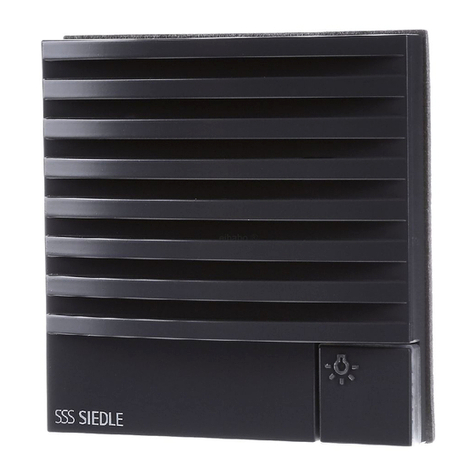 SSS Siedle TLM 611-02 Series User manual