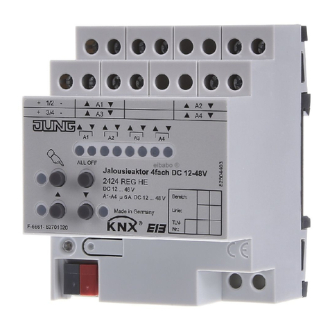Jung 2424 REG HE User manual
