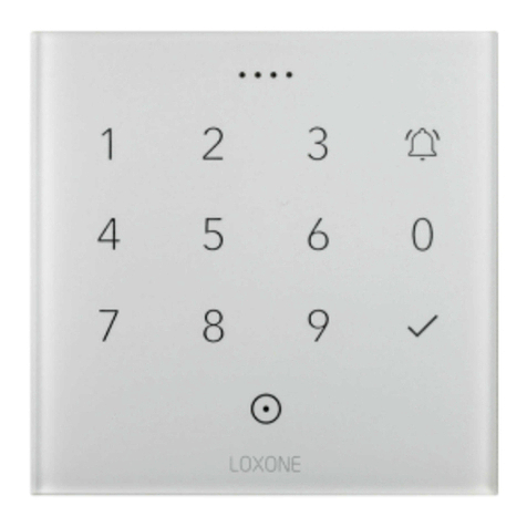 LOXONE NFC CODE TOUCH FOR NANO User manual