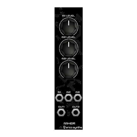 Erica Synths DIY MIXER Guide to assembly