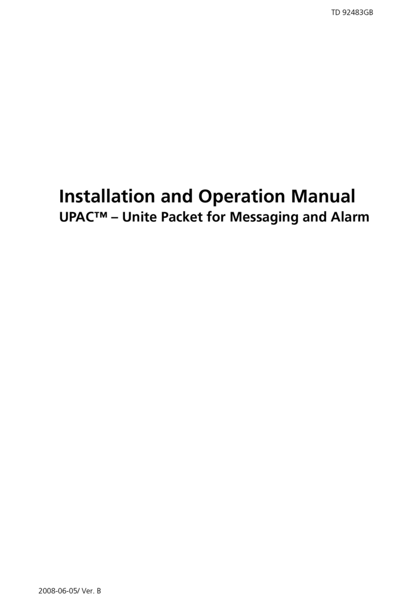 ASCOM UPAC Series Installation and operation manual