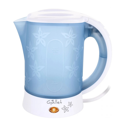 Gallet BOU 518 User manual