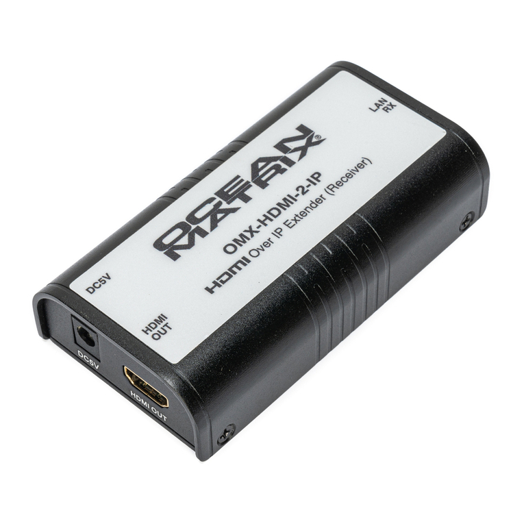 Ocean Matrix OMX-HDMI-2-IP Assembly instructions