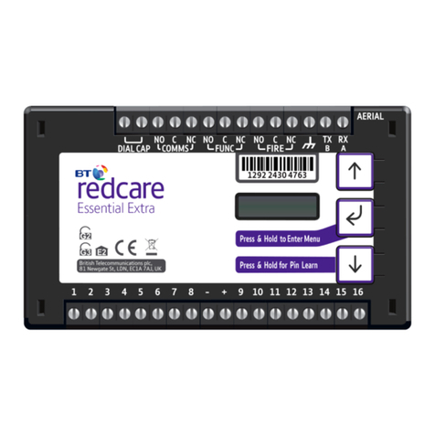 BT Redcare Essential Extra User manual BT Redcare Essential Extra User manual