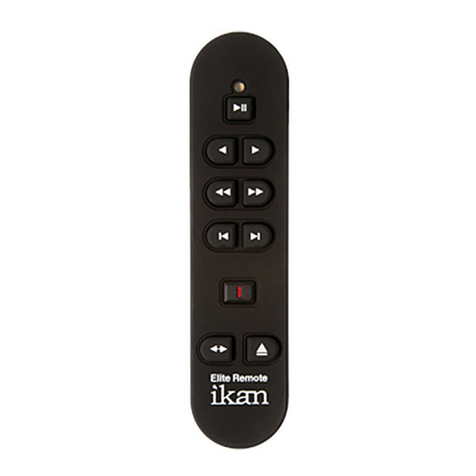 Ikan ELITE Remote quick start guide