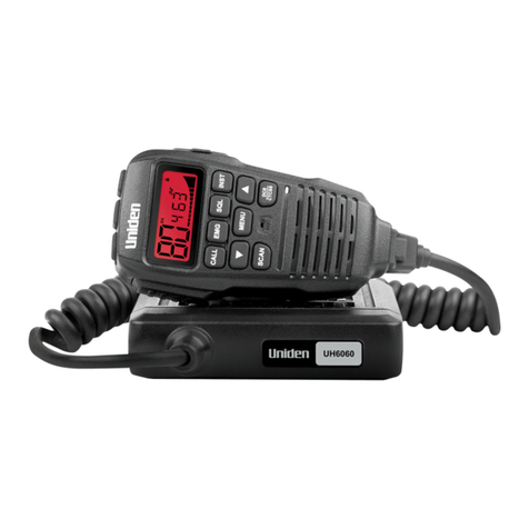 Uniden UH6060 owner's manual
