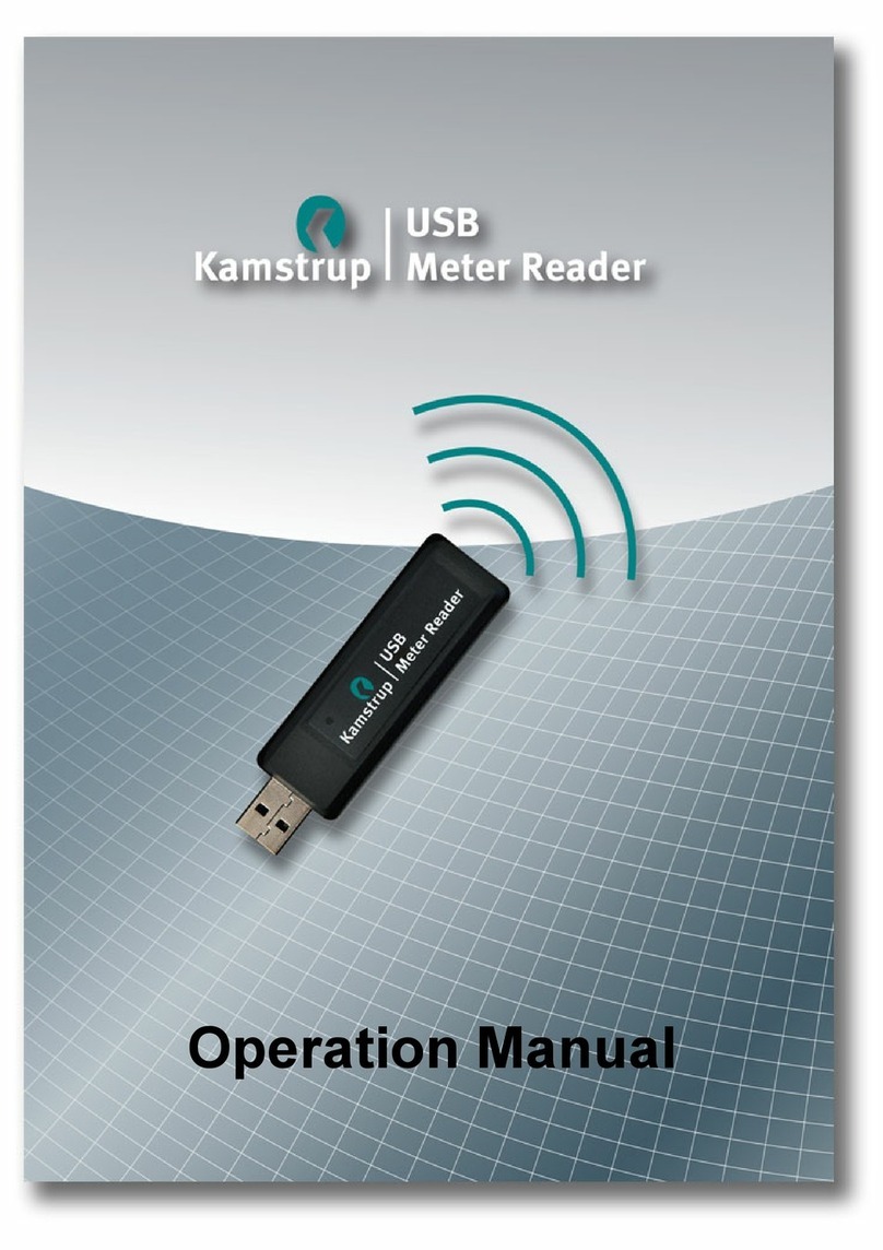Kamstrup USB Meter Reader Operation manual