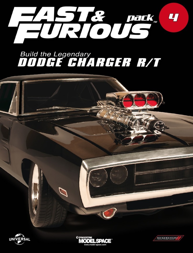 De Agostini ModelSpace Fast & Furious pack 4 User manual De Agostini ModelSpace Fast & Furious pack 4 User manual
