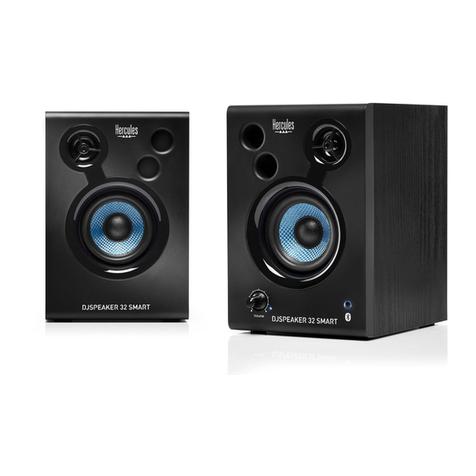 Hercules DJSPEAKER 32 SMART User manual
