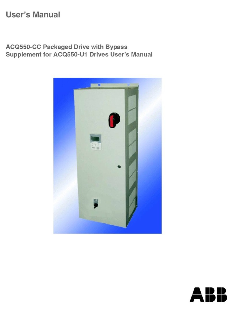 ABB ACQ550-U1-015A-4 Series User manual
