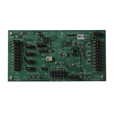 Texas Instruments DAC7554 User manual