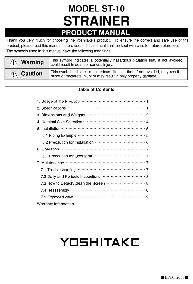Yoshitake ST-10 product manual