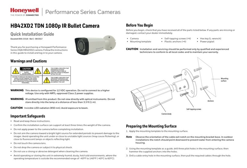 Honeywell 2450Cm Series User manual