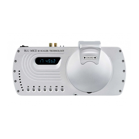 Chord Blu MkII manual