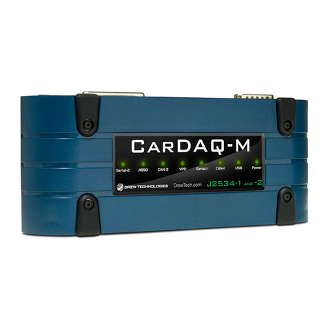 Drew Technologies CarDAQ-M J2534-1&2 Module quick start guide
