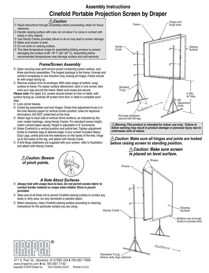 Draper 218031 User manual