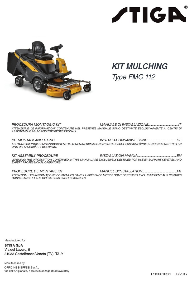 Stiga FMC 112 User manual