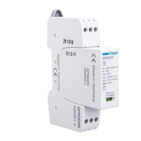 hager SPN203N quick guide