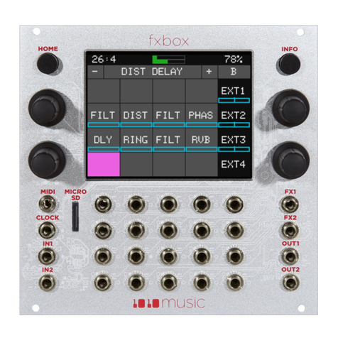 1010music Fxbox v 2.0 User manual